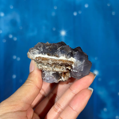 Blue Fluorite Specimen – 0.170 kg