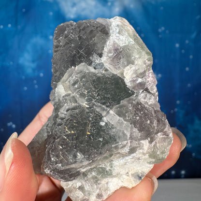 Green Ladder Fluorite Specimen – 0.210 kg