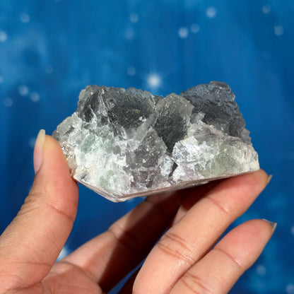 Green Ladder Fluorite Specimen – 0.210 kg