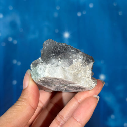 Green Ladder Fluorite Specimen – 0.210 kg