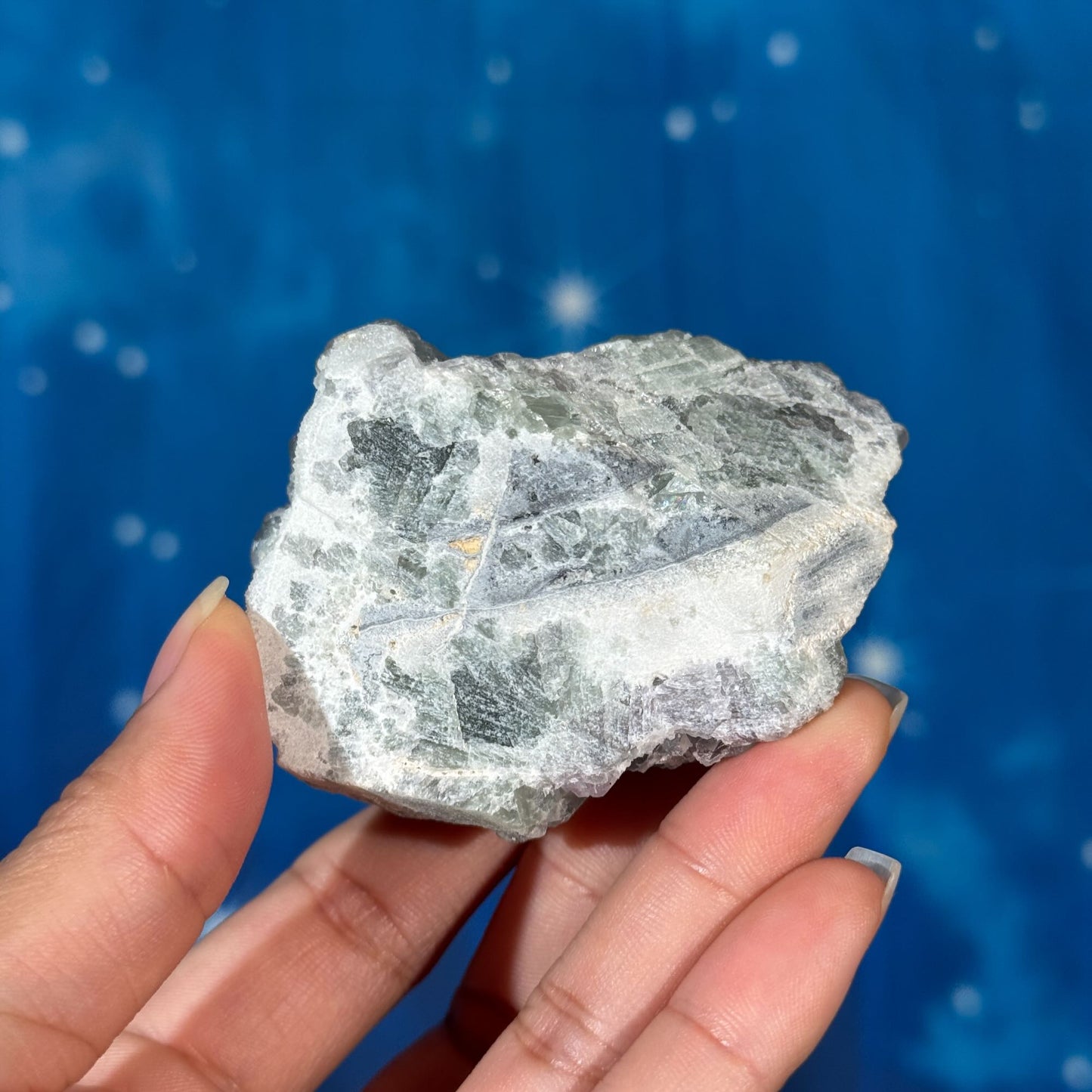 Green Ladder Fluorite Specimen – 0.210 kg