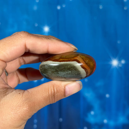 Polychrome Jasper Heart – 0.096 kg