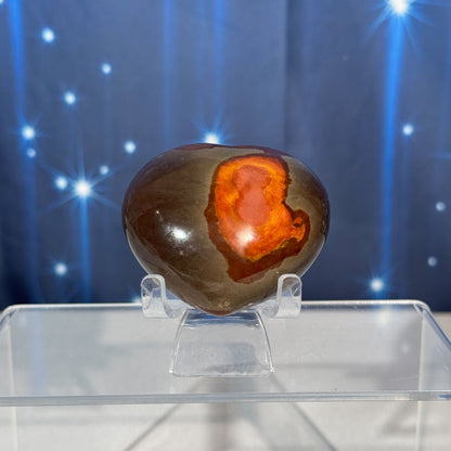Polychrome Jasper Heart – 0.139 kg