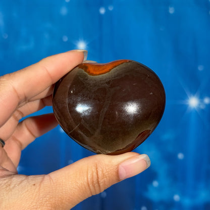 Polychrome Jasper Heart – 0.139 kg