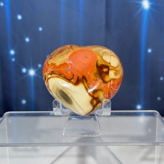 Polychrome Jasper Heart – 0.159 kg