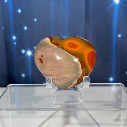 Polychrome Jasper Heart – 0.170 kg