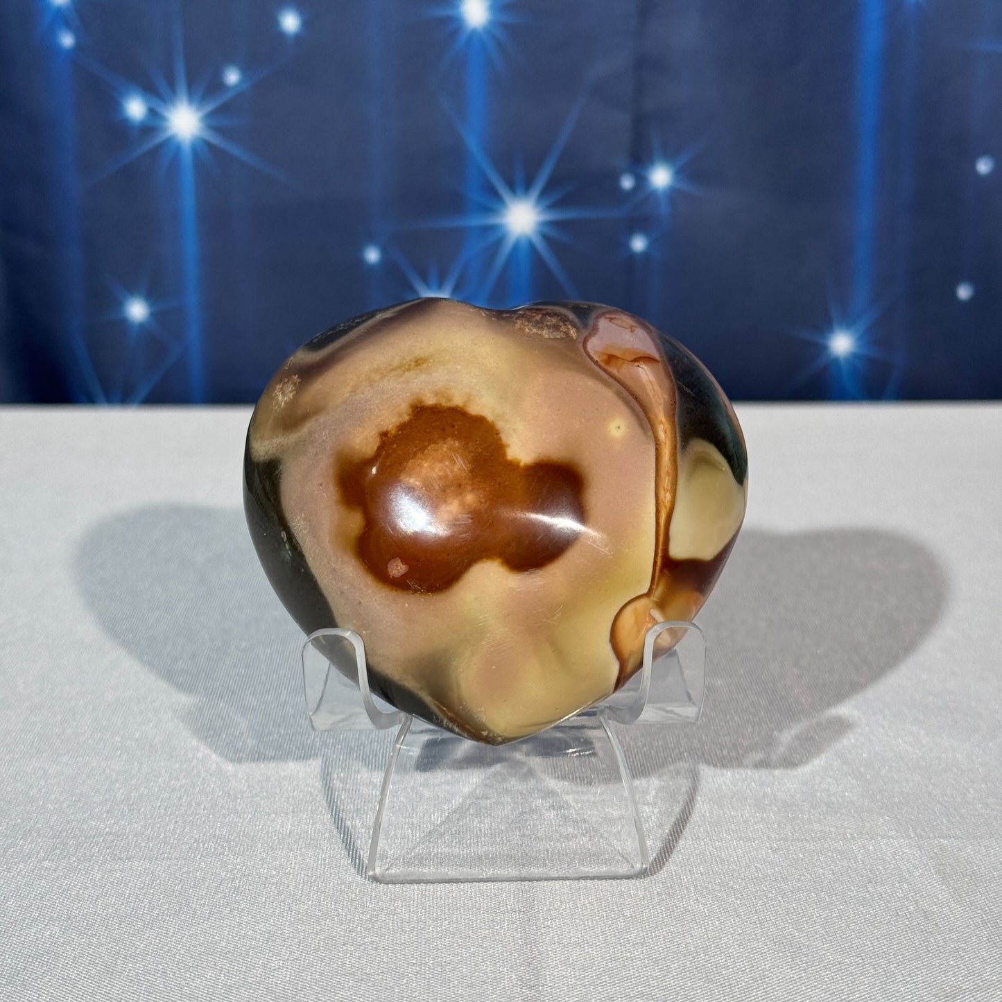 Polychrome Jasper Heart – 0.301 kg