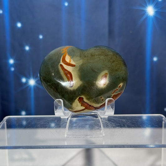 Polychrome Jasper Heart – 0.170 kg