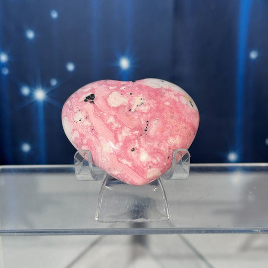Rhodonite with Pyrite Heart – 0.130 kg