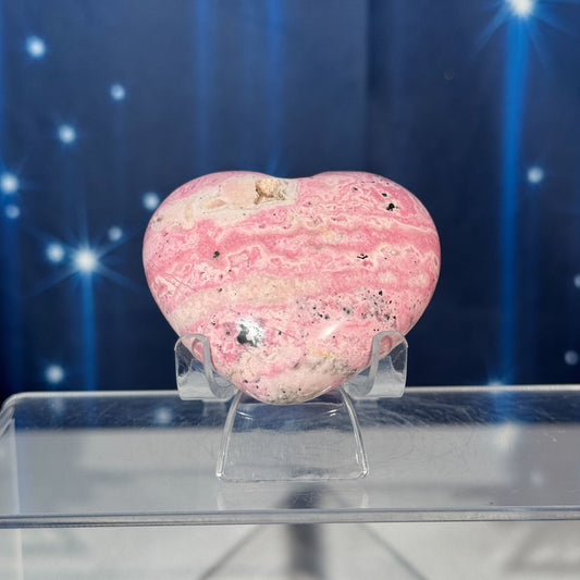 Rhodonite with Pyrite Heart – 0.153 kg