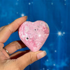 Rhodonite Heart – 0.167 kg