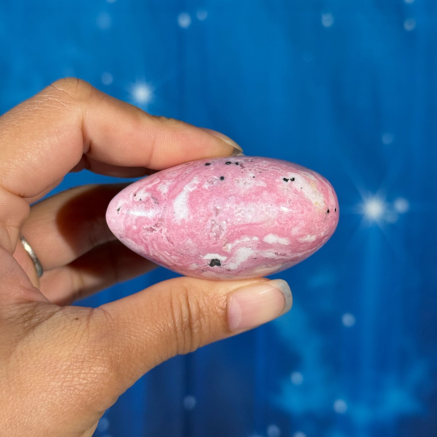 Rhodonite Heart – 0.167 kg
