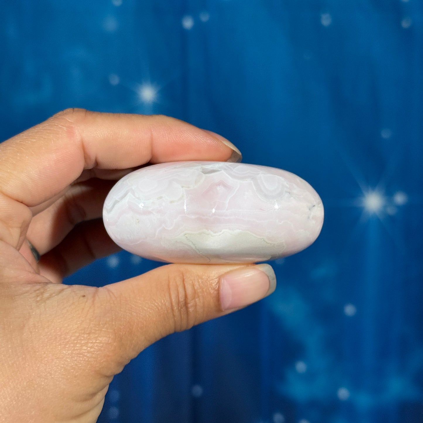 Pink Mangano Calcite Heart – 0.150 kg