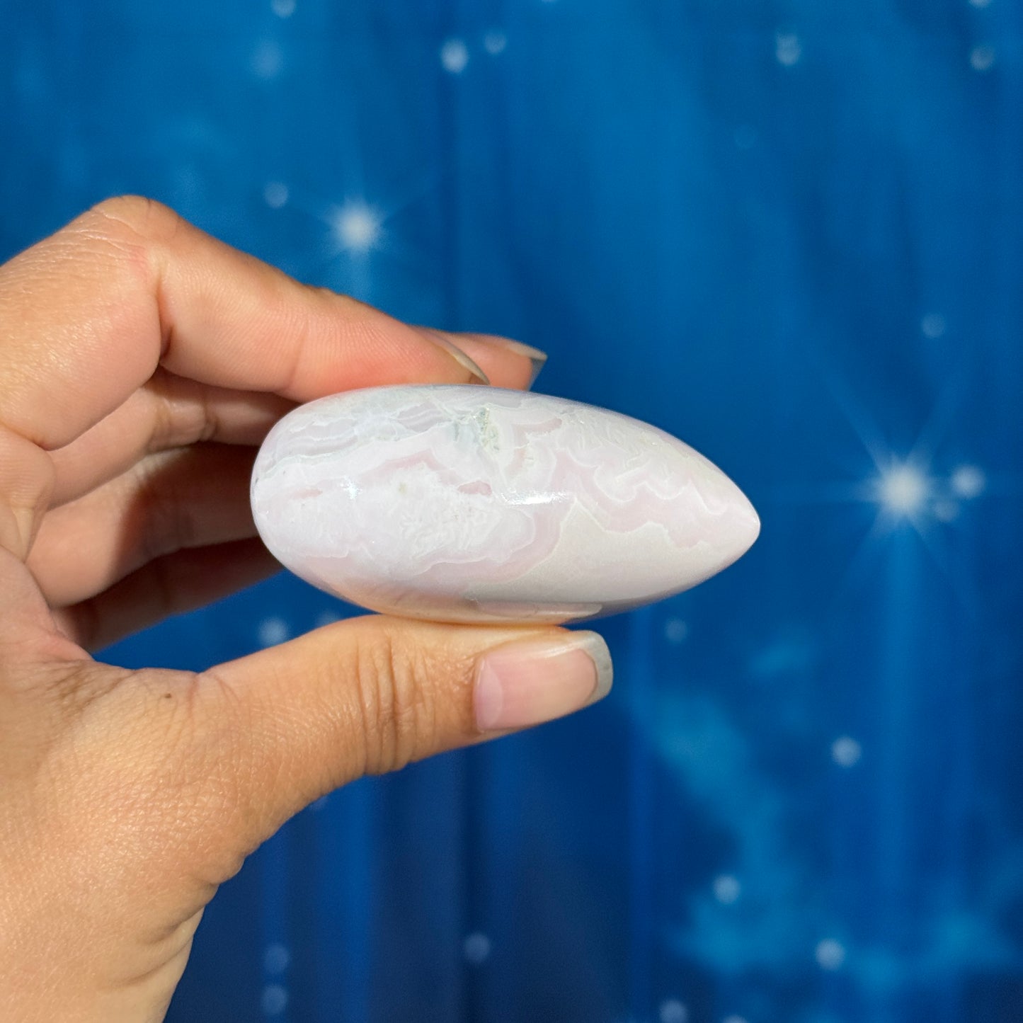 Pink Mangano Calcite Heart – 0.150 kg