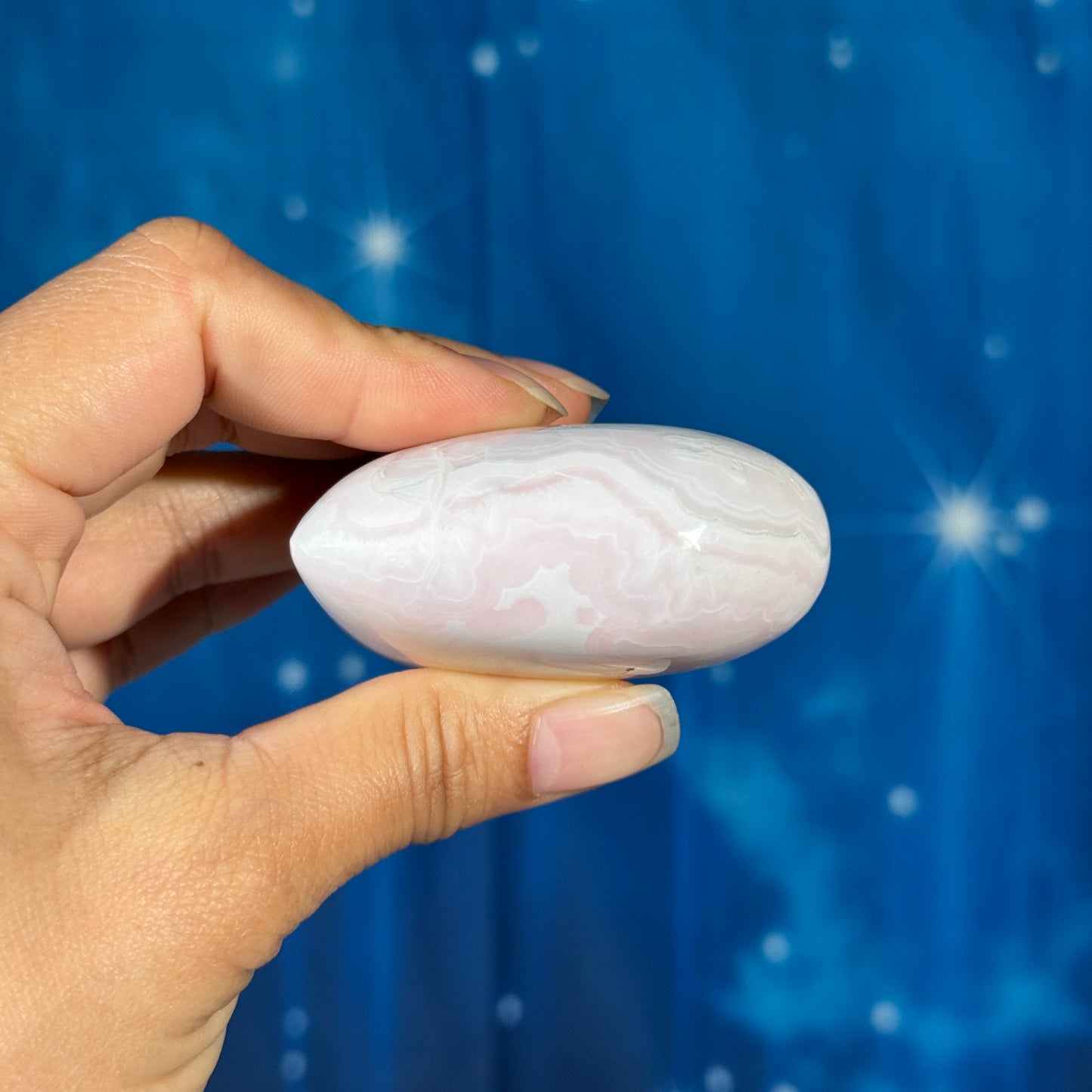 Pink Mangano Calcite Heart – 0.150 kg