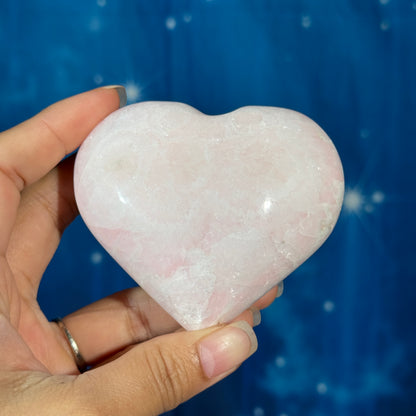 Pink Mangano Calcite Heart – 0.278 kg