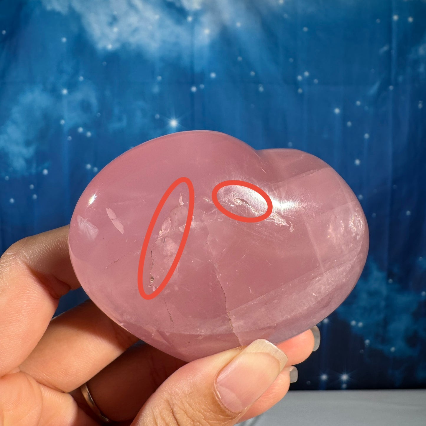 Rose Quartz Heart – 0.210 kg