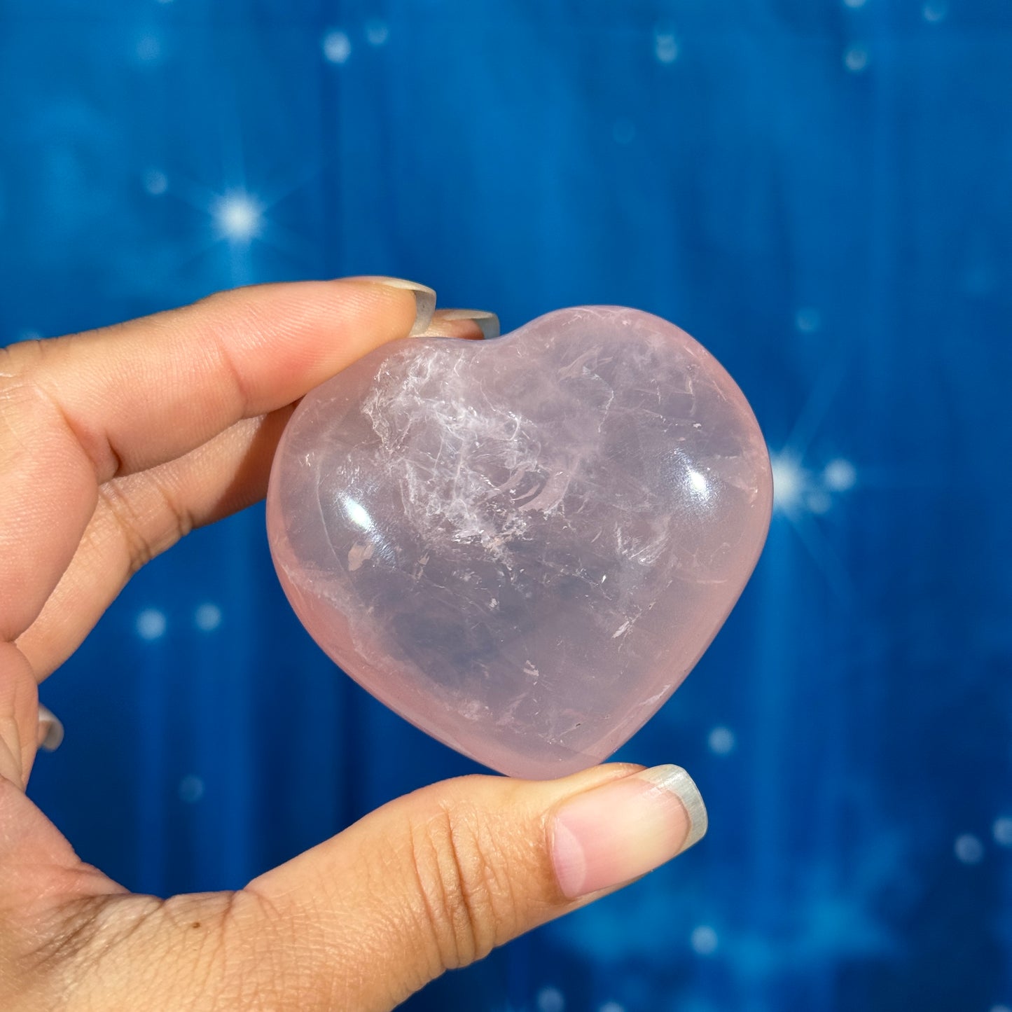 Rose Quartz Heart – 0.113 kg