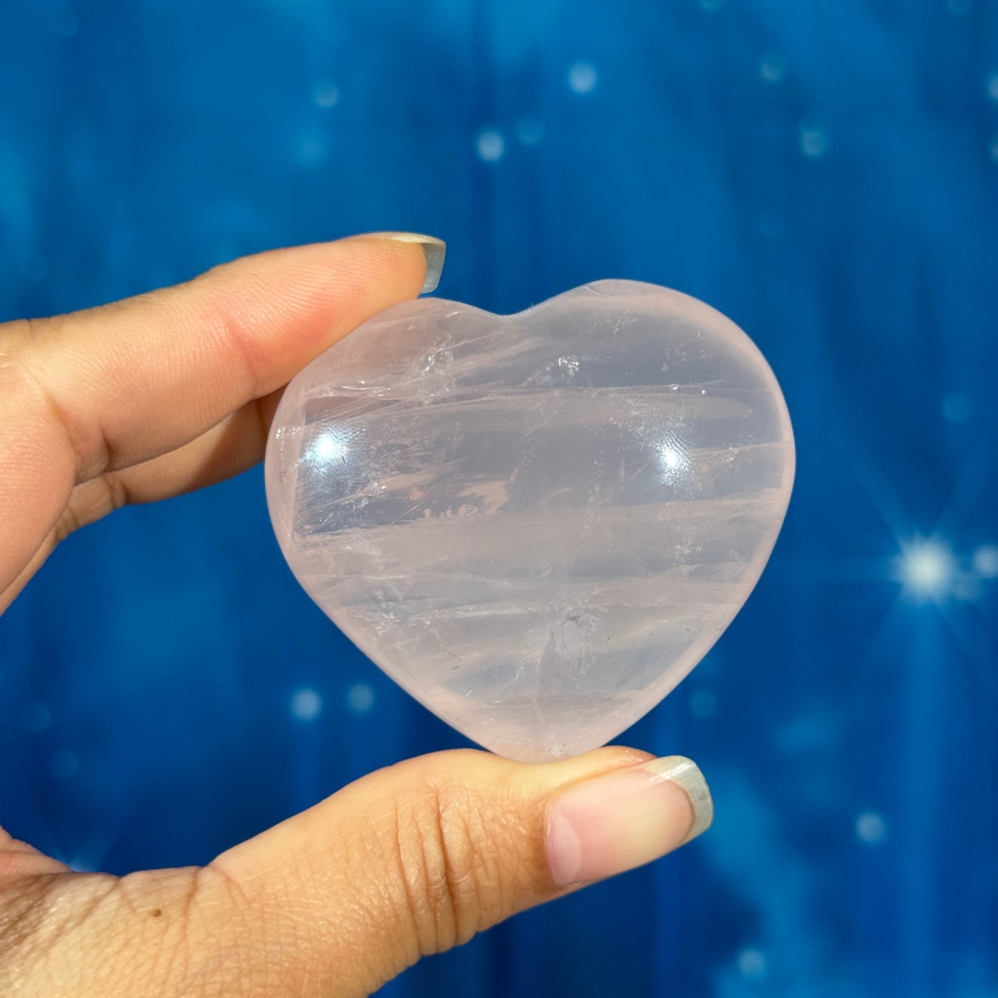 Rose Quartz Heart – 0.096 kg