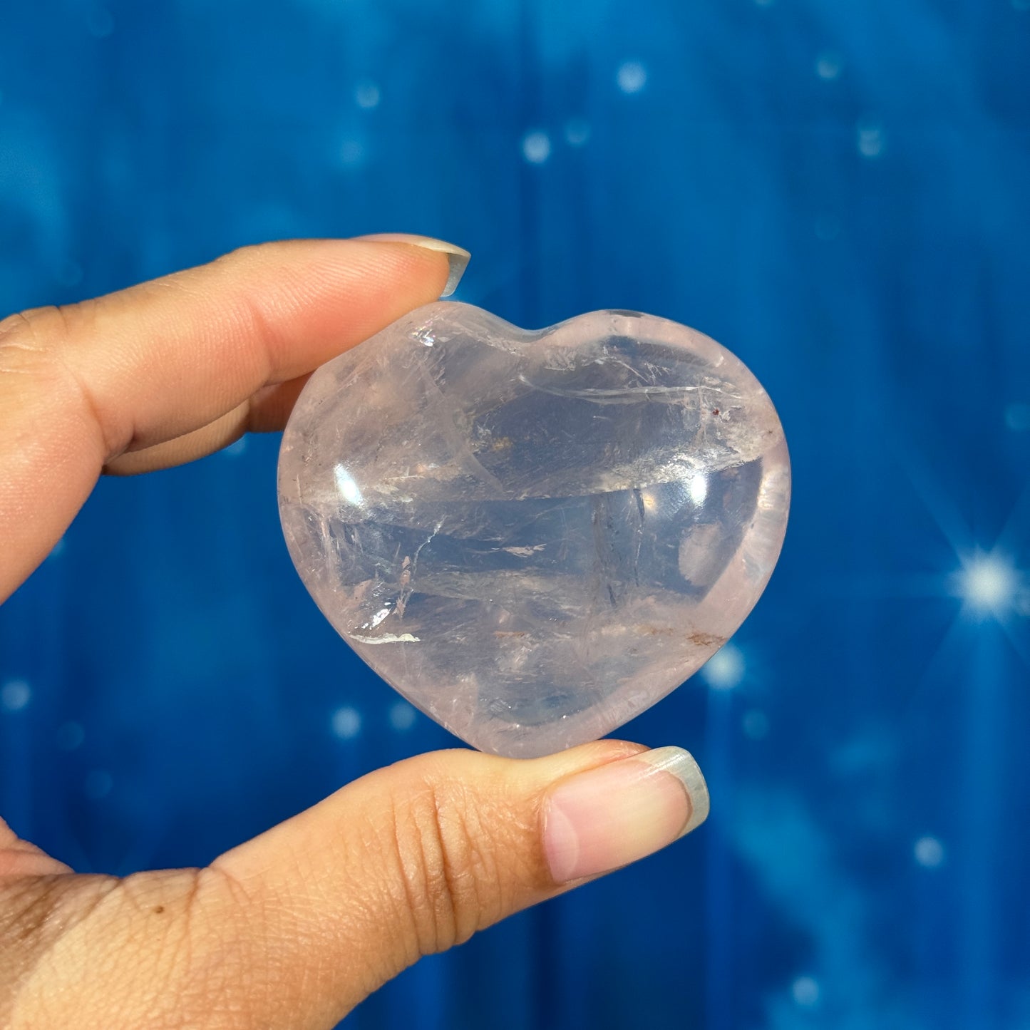 Rose Quartz Heart – 0.091 kg