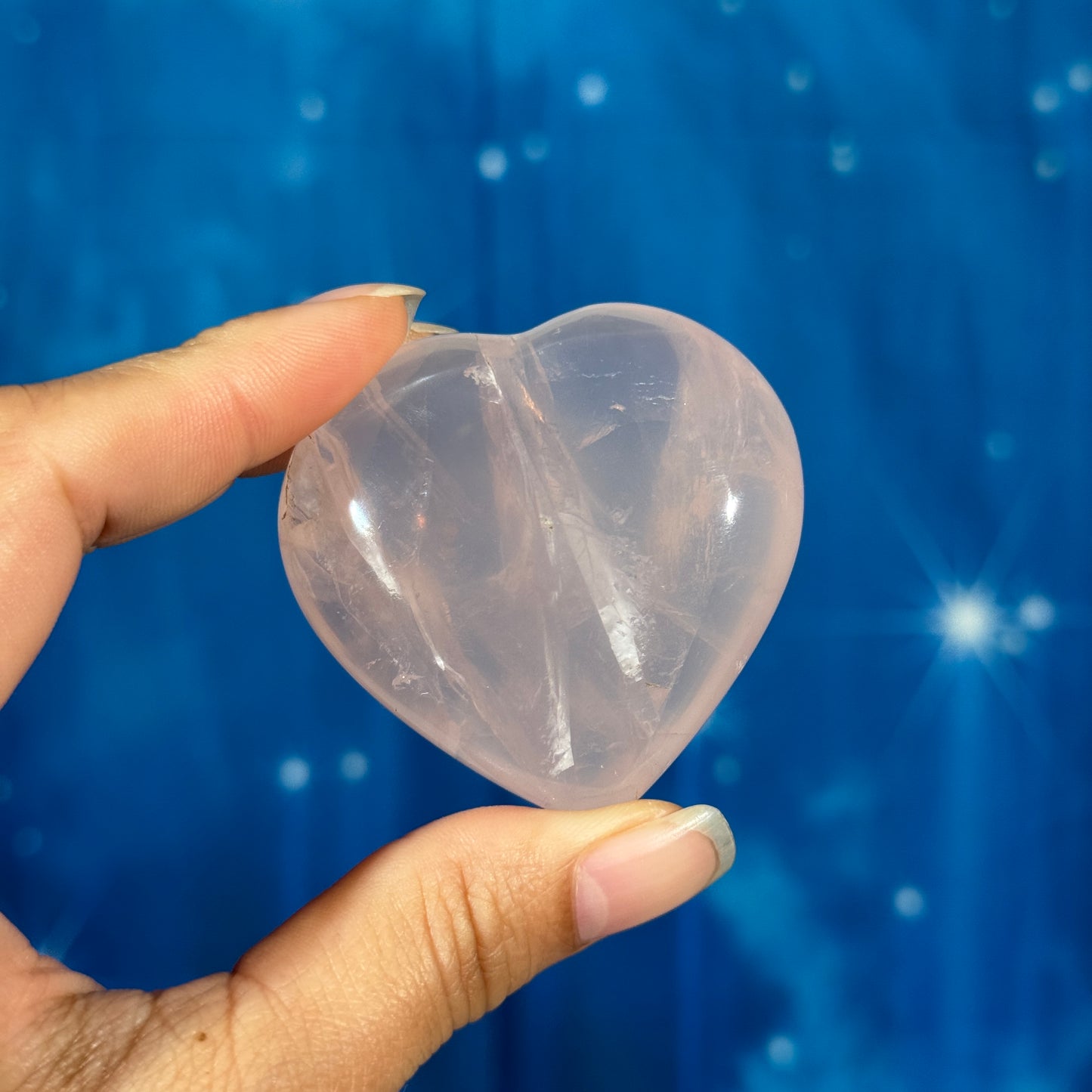 Rose Quartz Heart – 0.091 kg
