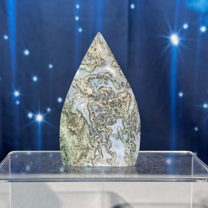 Moss Agate Free Form – 0.147 kg