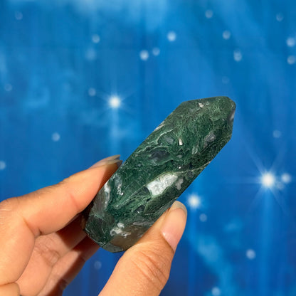 Moss Agate Free Form – 0.142 kg