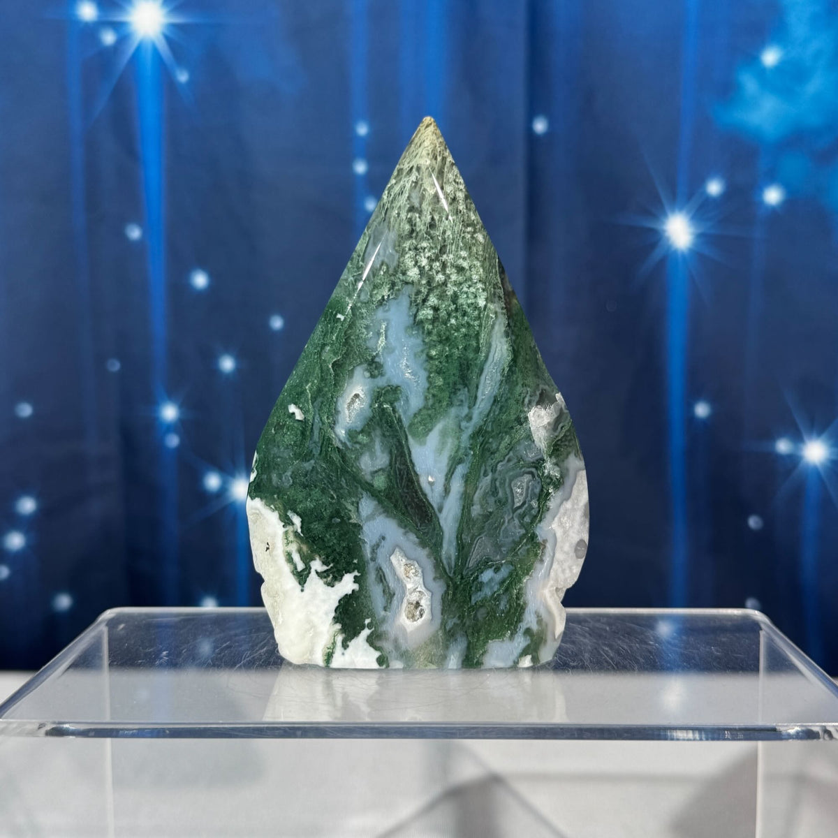 Moss Agate Free Form – 0.159 kg