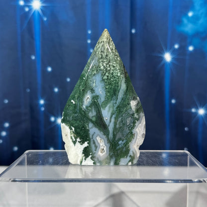 Moss Agate Free Form – 0.159 kg