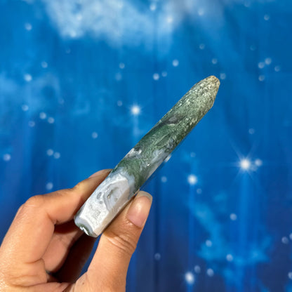 Moss Agate Free Form – 0.159 kg