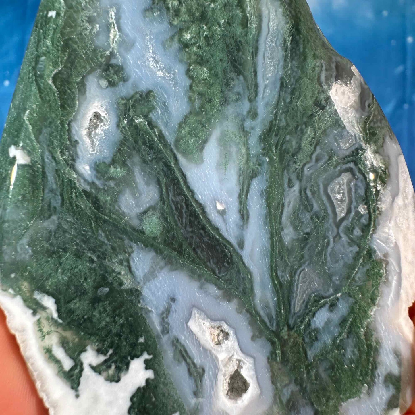 Moss Agate Free Form – 0.159 kg