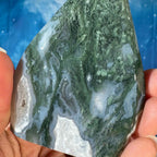 Moss Agate Free Form – 0.159 kg