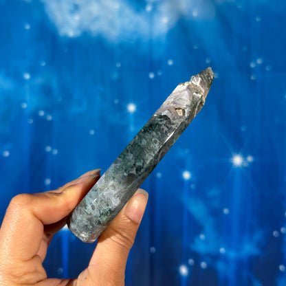 Moss Agate Free Form – 0.184 kg
