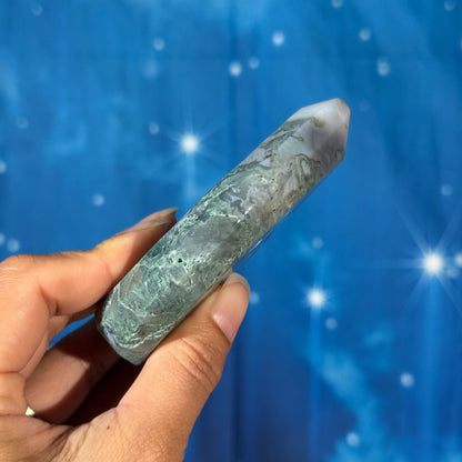 Moss Agate Free Form – 0.190 kg