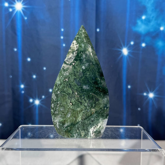 Moss Agate Free Form – 0.207 kg