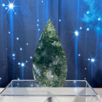 Moss Agate Free Form – 0.207 kg