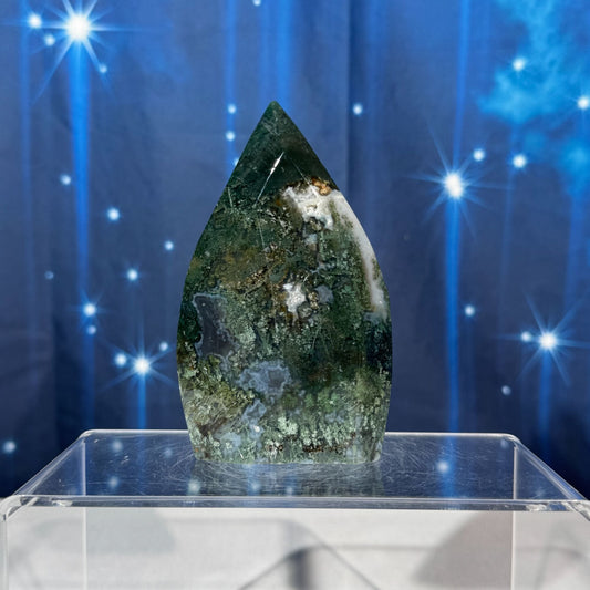 Moss Agate Free Form – 0.224 kg