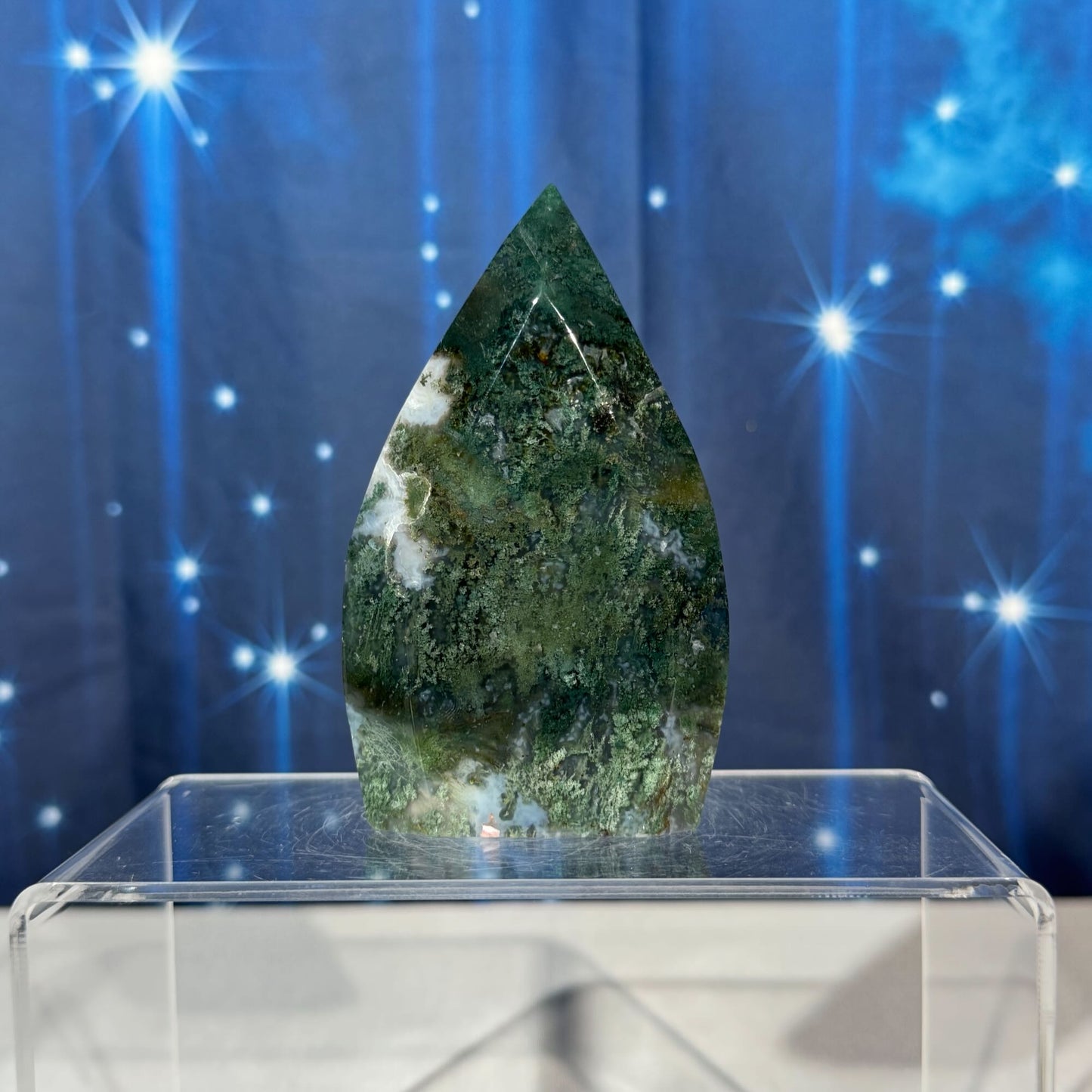 Moss Agate Free Form – 0.224 kg