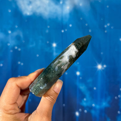 Moss Agate Free Form – 0.224 kg