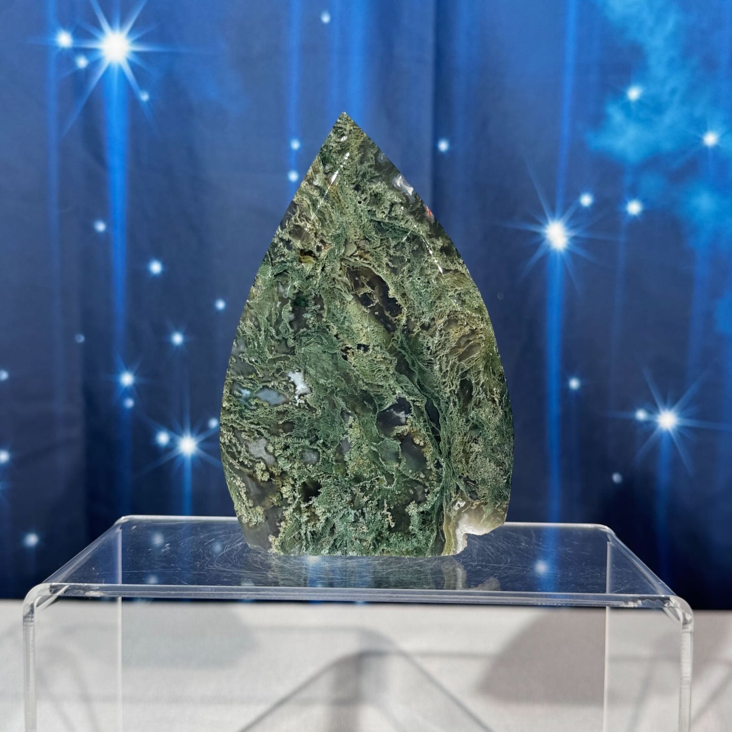 Moss Agate Free Form – 0.238 kg
