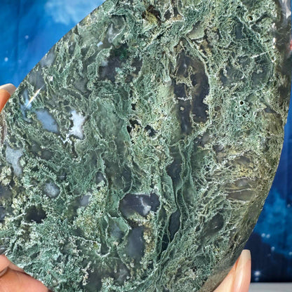 Moss Agate Free Form – 0.238 kg