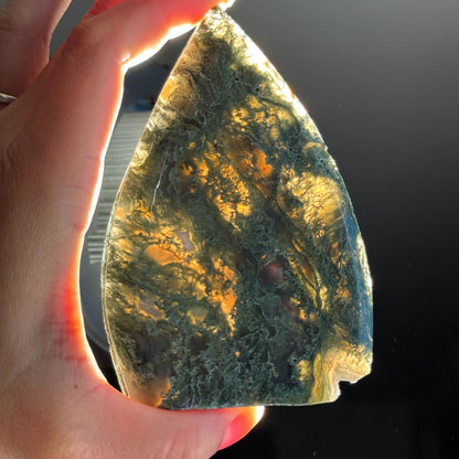 Moss Agate Free Form – 0.238 kg