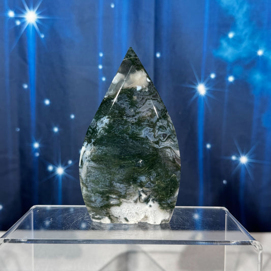 Moss Agate Free Form – 0.252 kg