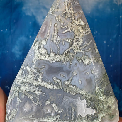 Moss Agate Free Form – 0.312 kg