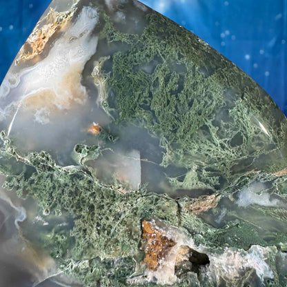 Moss Agate Free Form – 0.397 kg