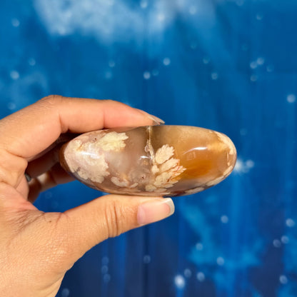 Flower Agate Heart – 0.241 kg