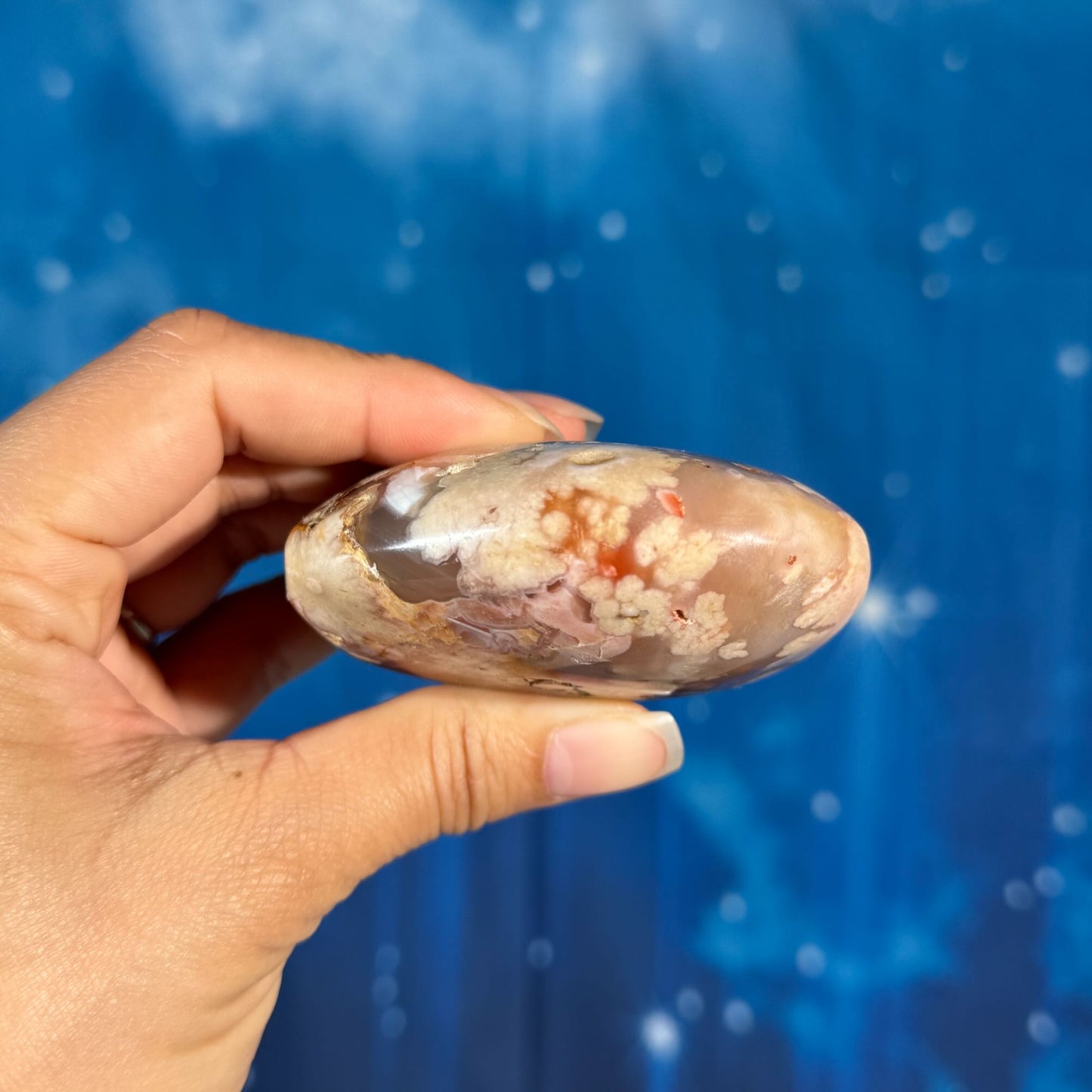 Flower Agate Heart – 0.241 kg