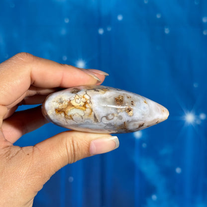 Flower Agate Heart – 0.190 kg
