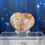 Flower Agate Heart – 0.218 kg