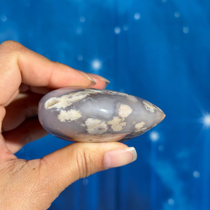 Flower Agate Heart – 0.179 kg